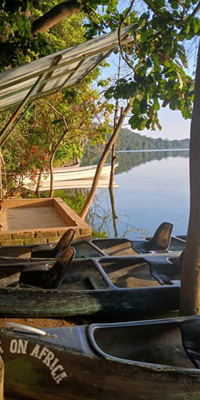 Lake Duluti Canoeing
